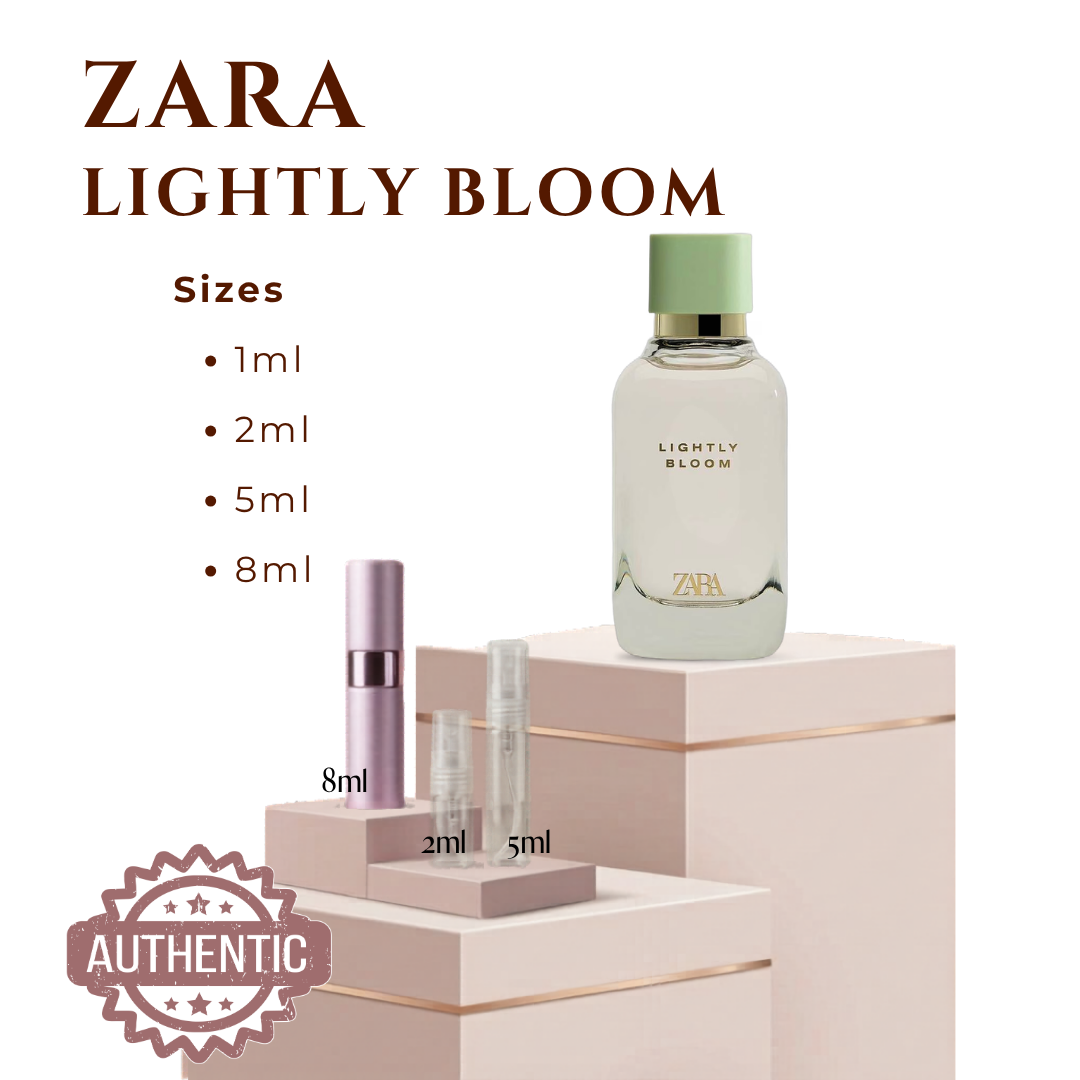 DECANT Zara Lightly Bloom (Dupe of Miss Dior Blooming Bouquet)