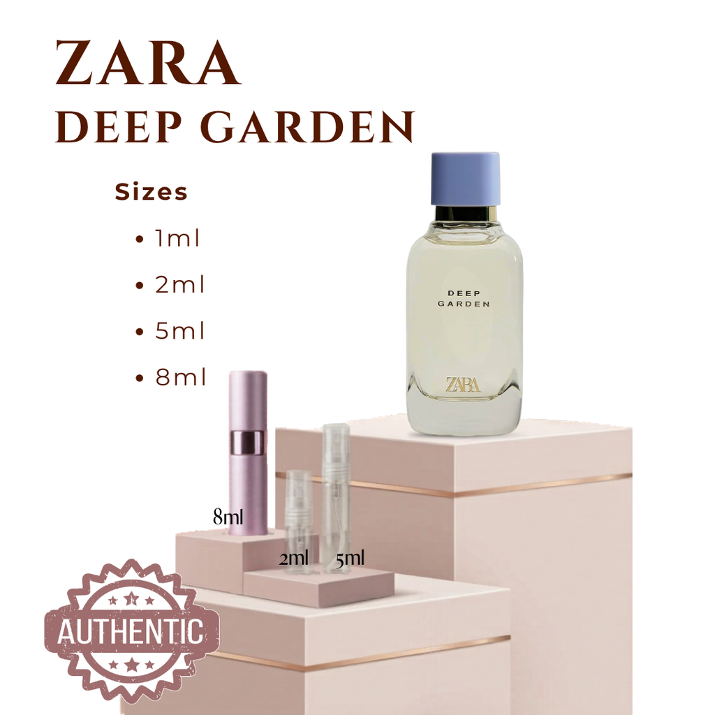 DECANT Zara Deep Garden (Dupe of CH Good Girl)