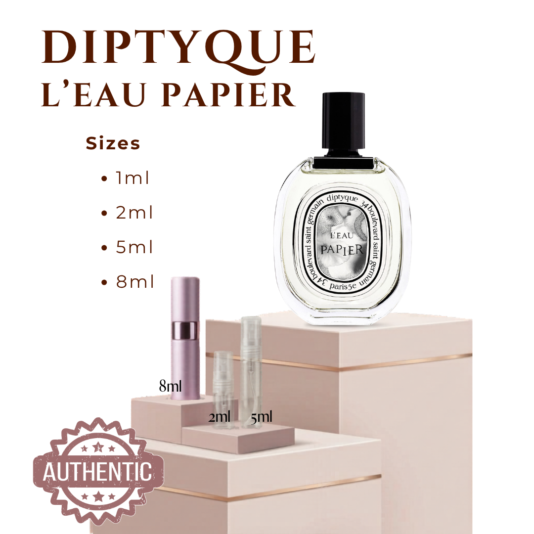 DECANT Diptyque L'eau Papier