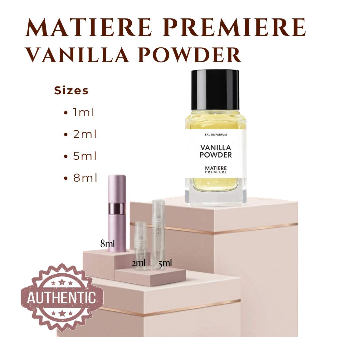 DECANT Matiere Premiere Vanilla Powder