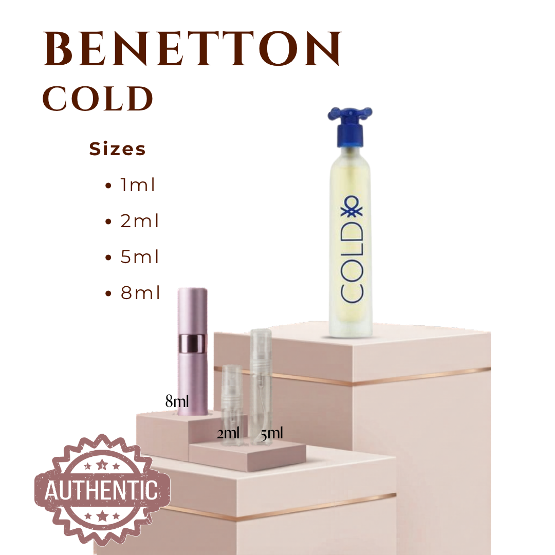 DECANT Benetton Cold EDT