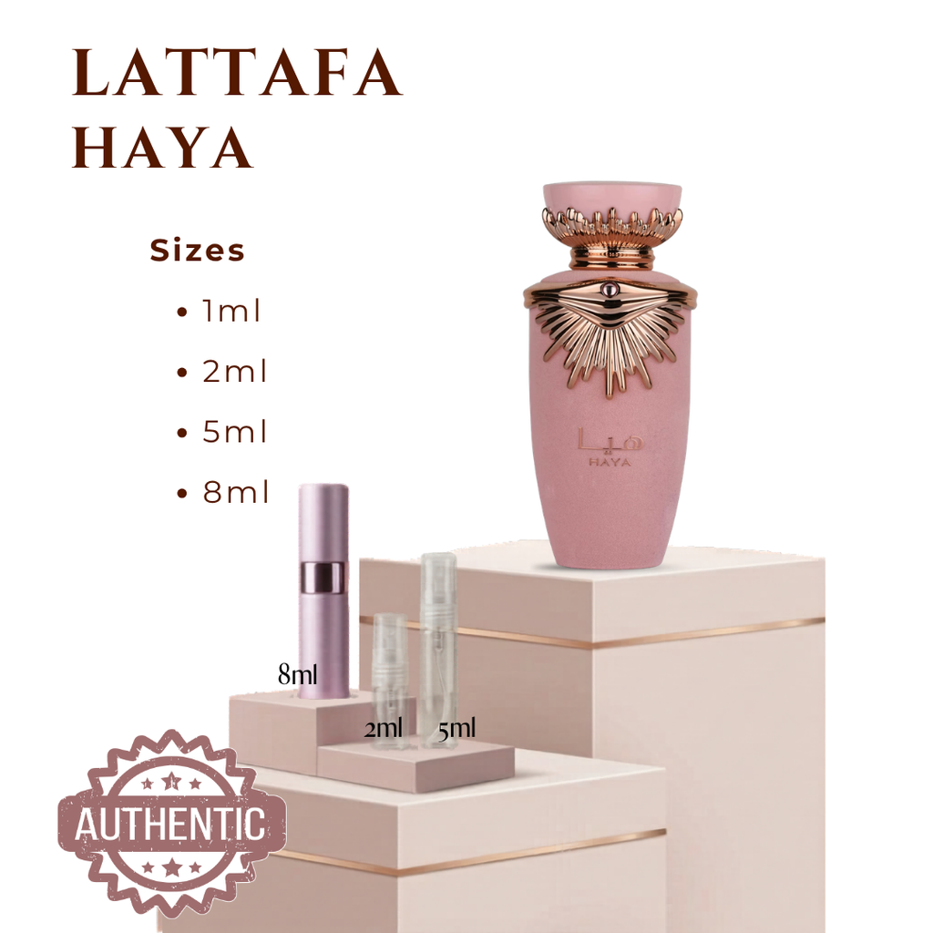 DECANT Lattafa Haya