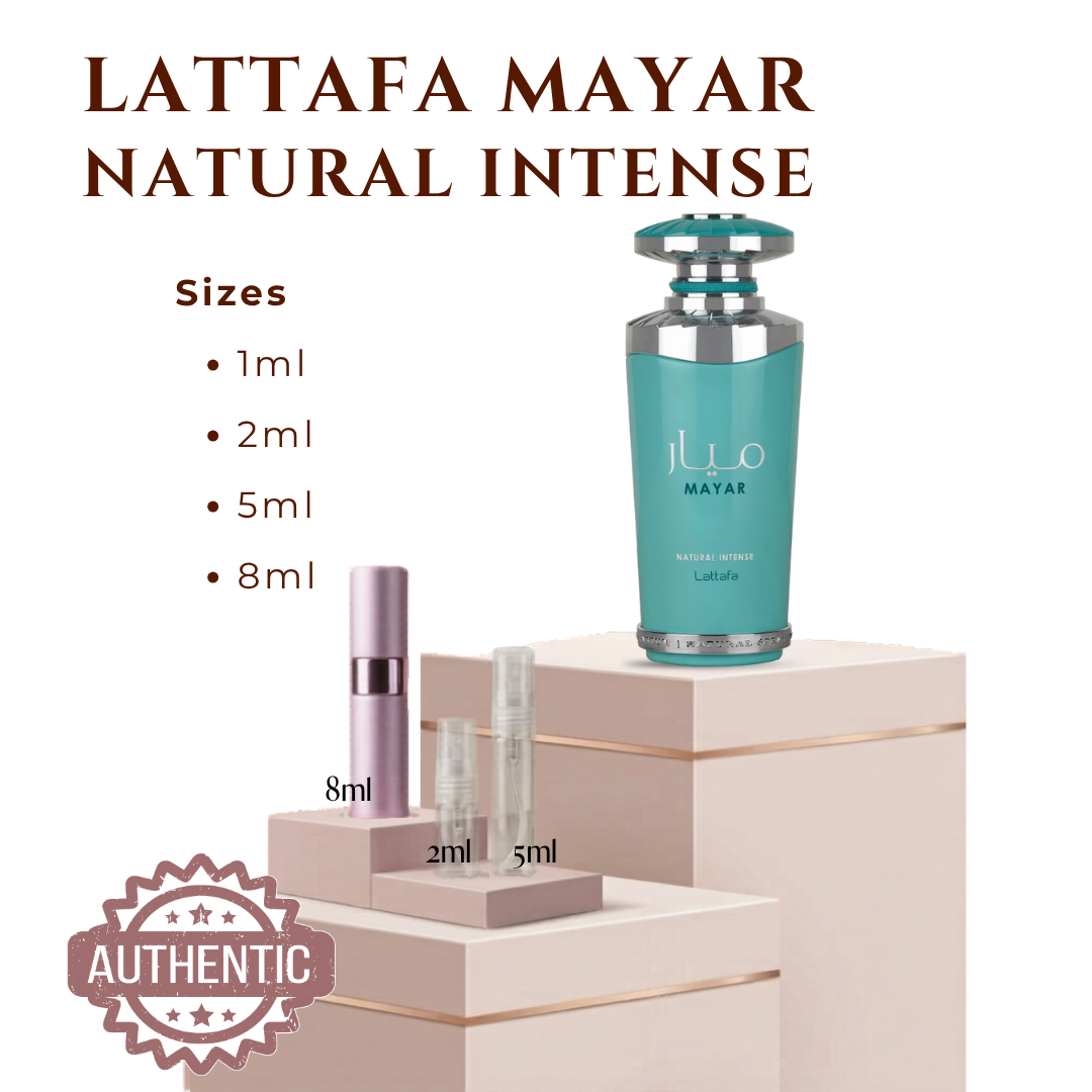 DECANT Lattafa Mayar Natural Intense