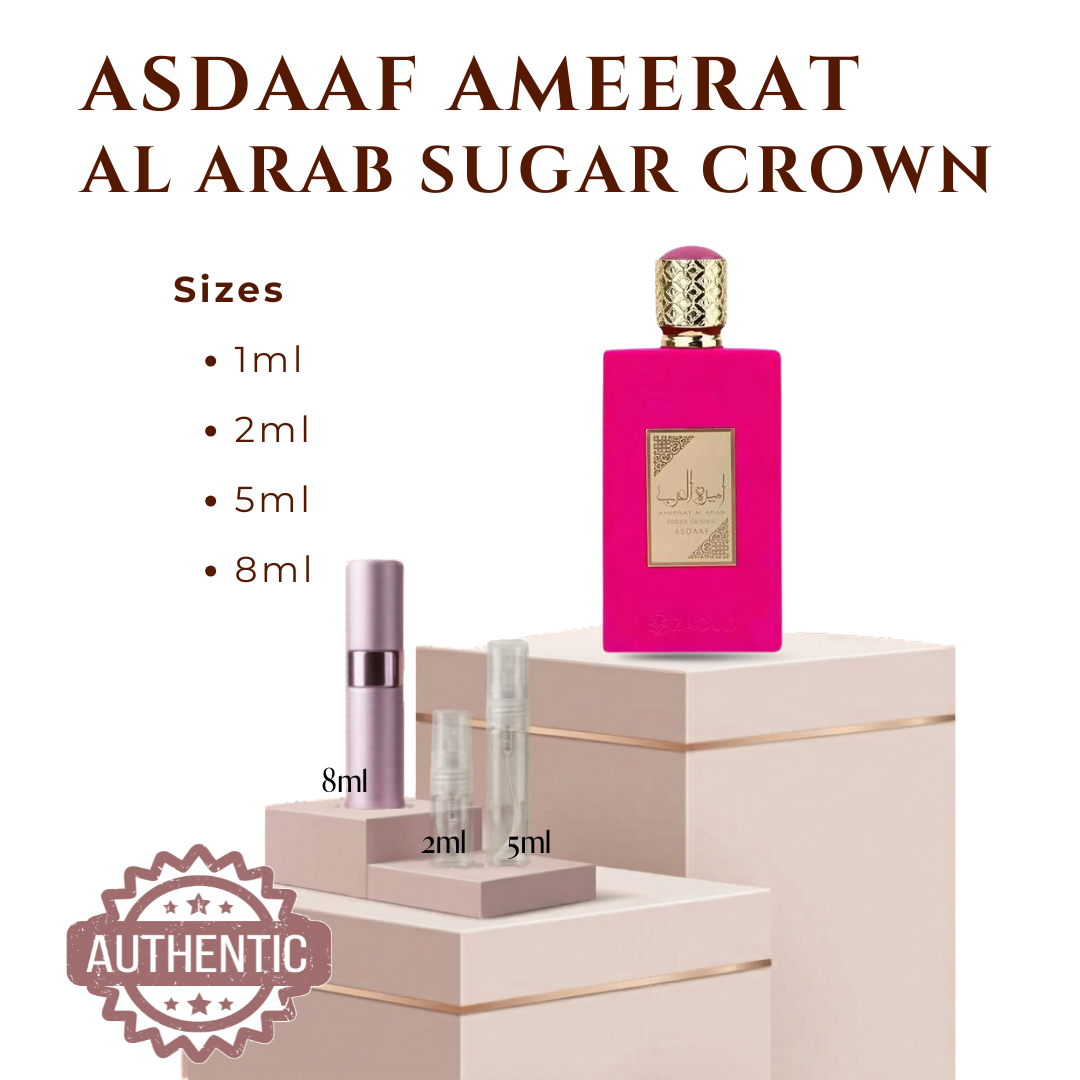 DECANT Asdaaf Ameerat Al Arab Sugar Crown
