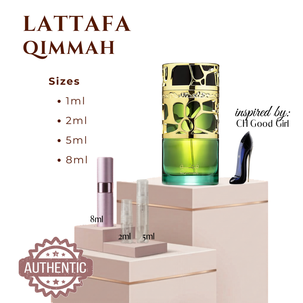 DECANT Lattafa Qimmah
