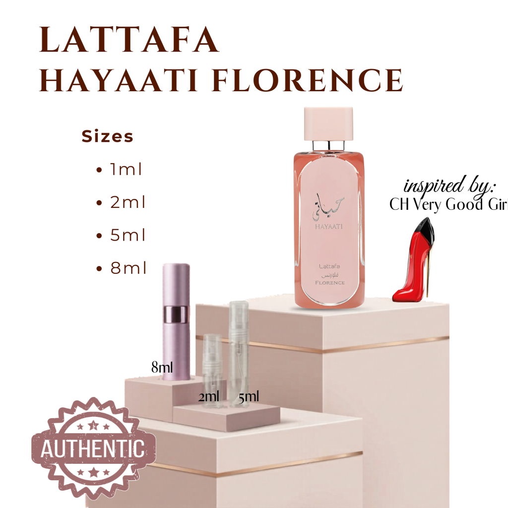 DECANT Lattafa Hayaati Florence