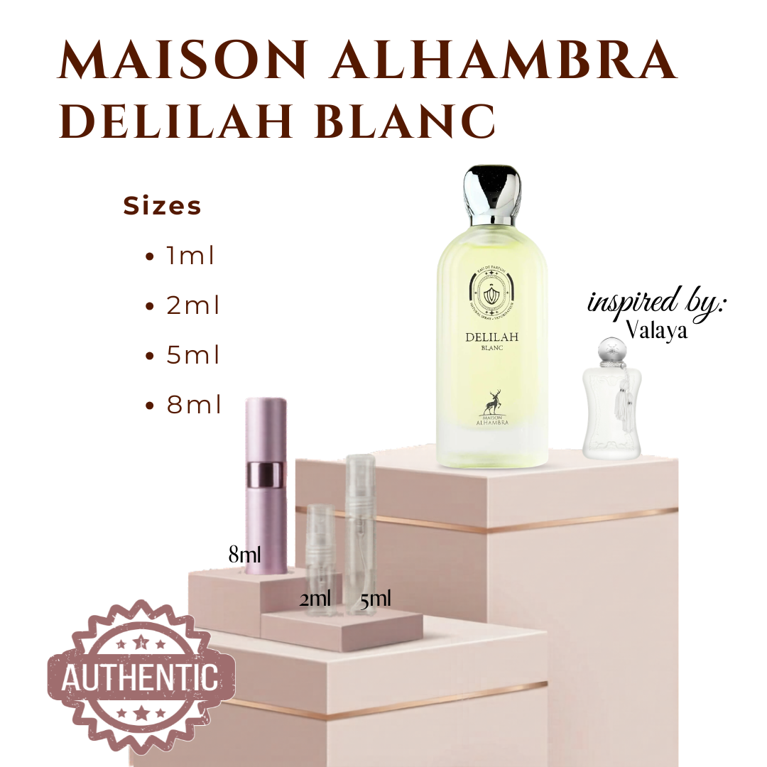 DECANT Maison Alhambra Delilah Blanc