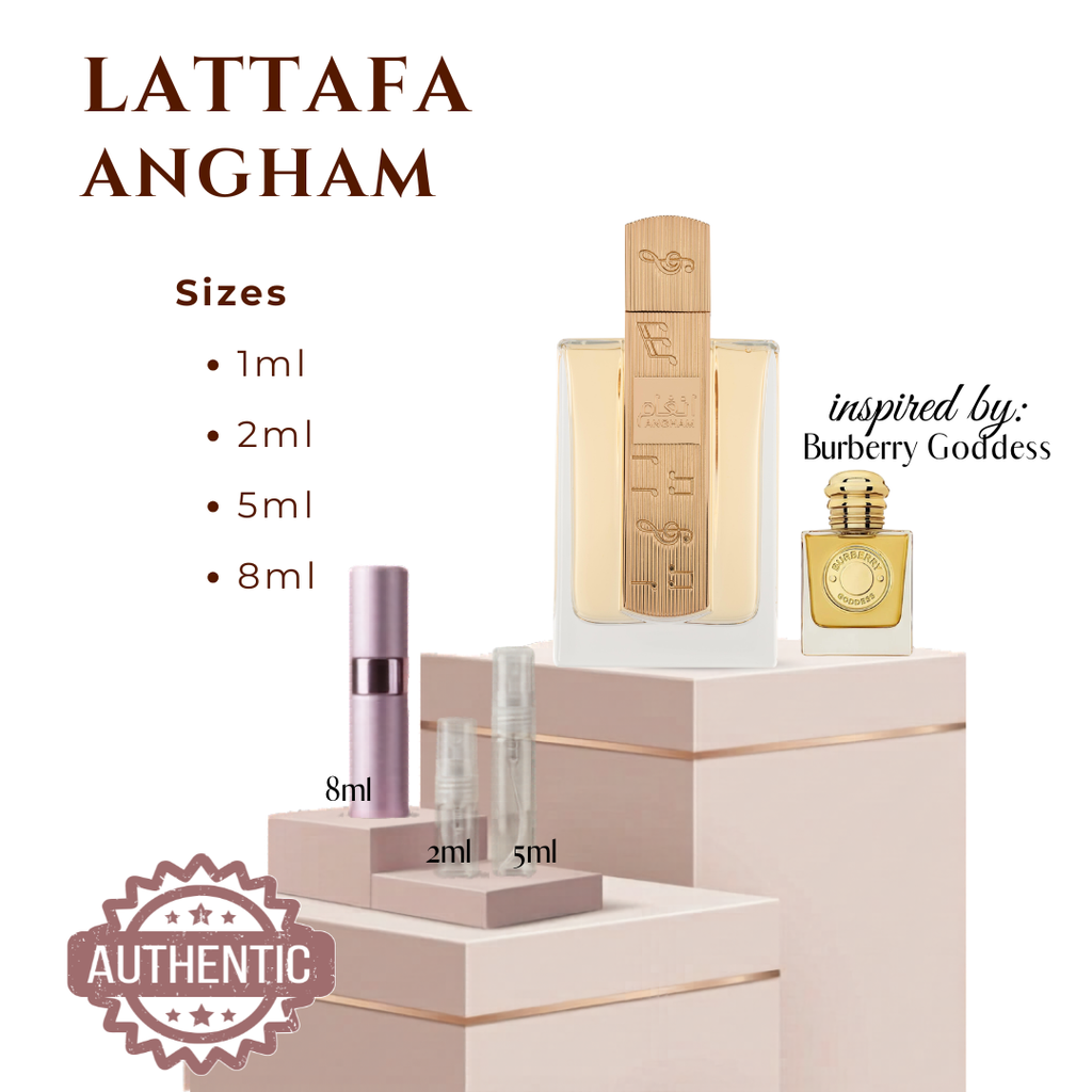 DECANT Lattafa Angham