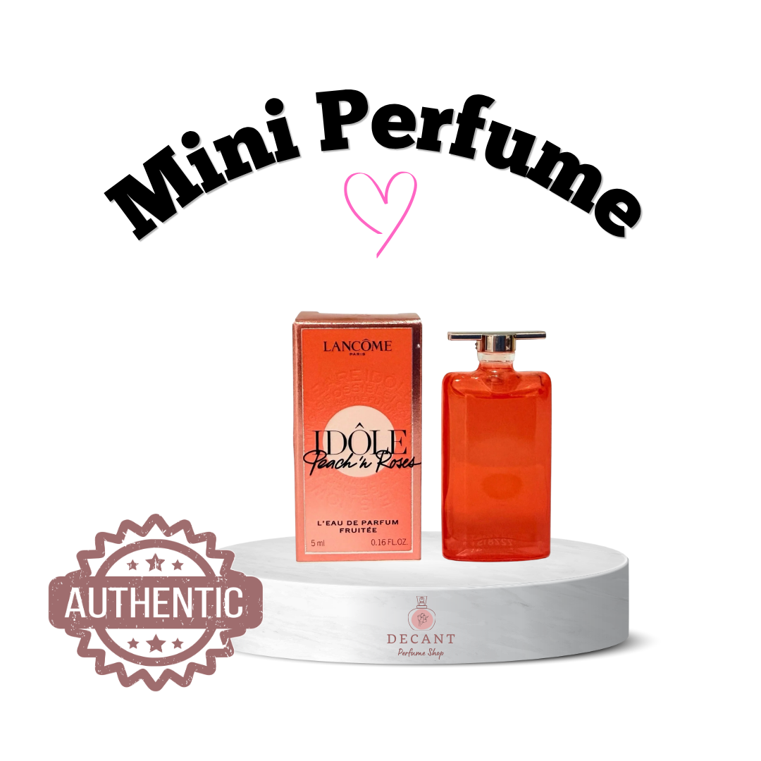 MINI Lancome Idole Peach N' Roses EDP Fruitee 5ml