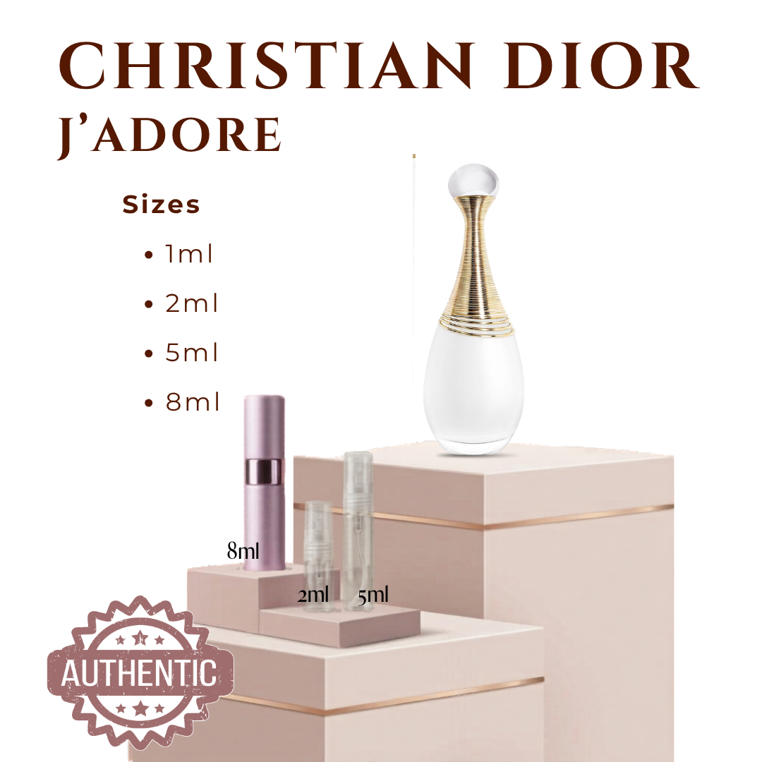 DECANT Dior J'adore Parfum d'Eau Dior