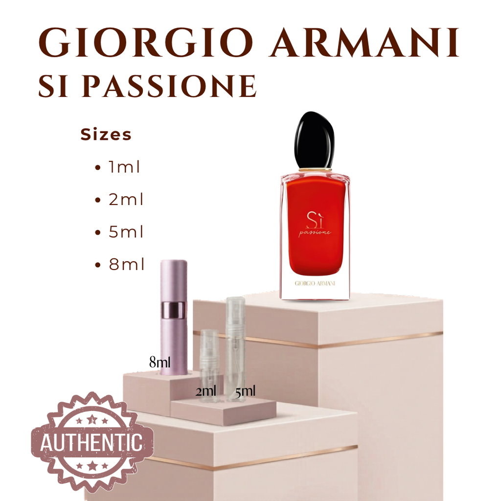 DECANT Giorgio Armani Si Passione