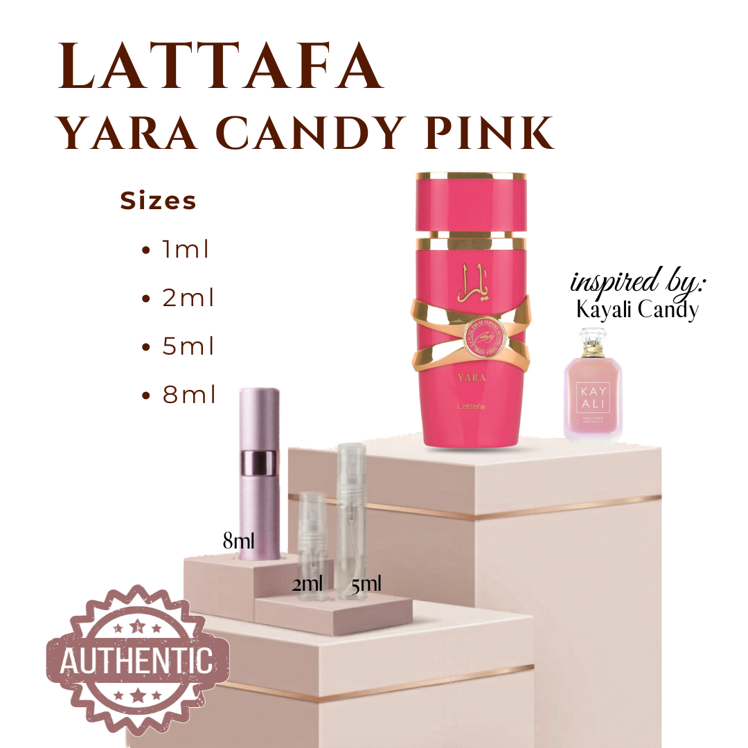 DECANT Lattafa Yara Candy Pink