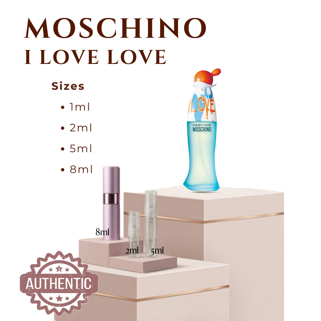 DECANT Moschino I Love Love