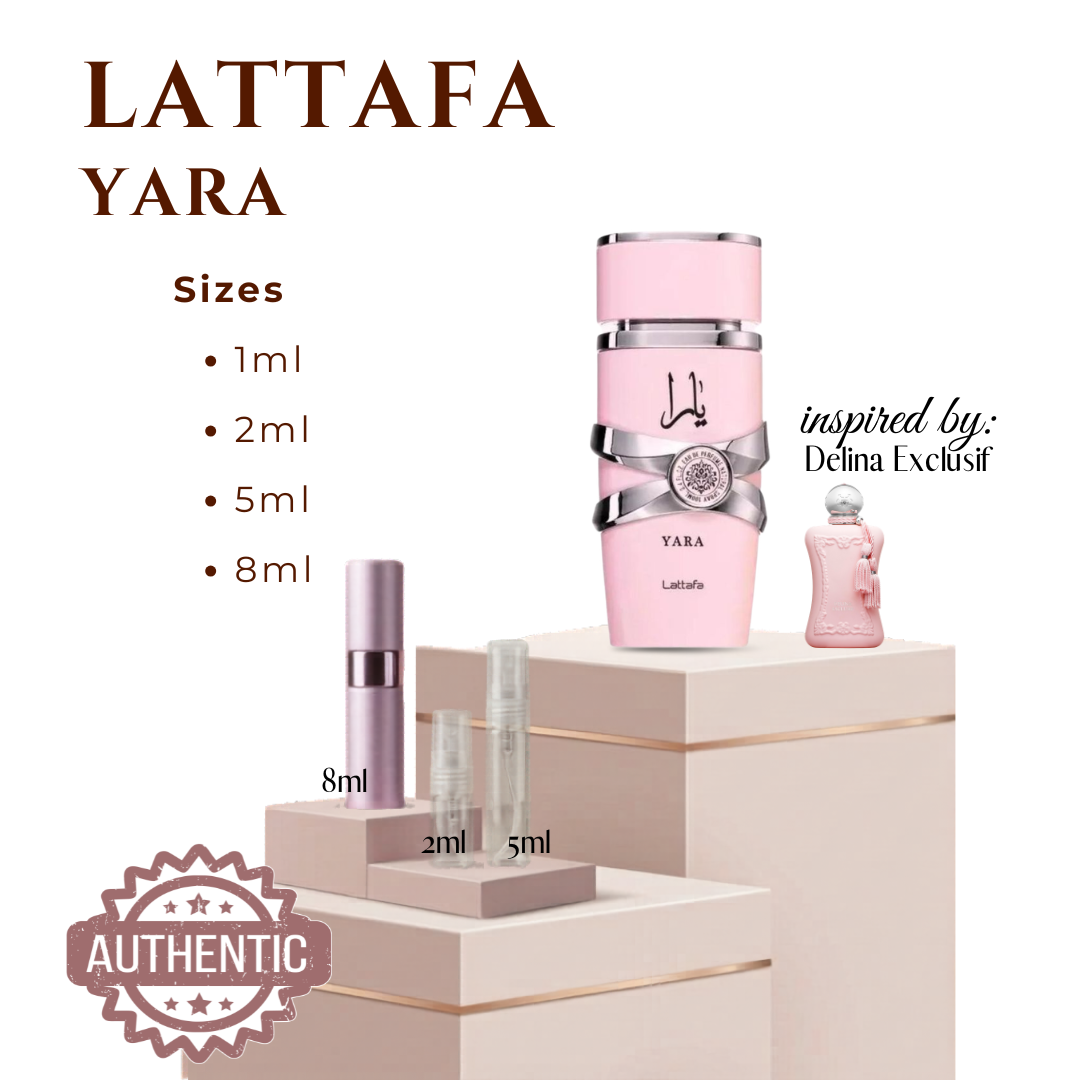 DECANT Lattafa Yara