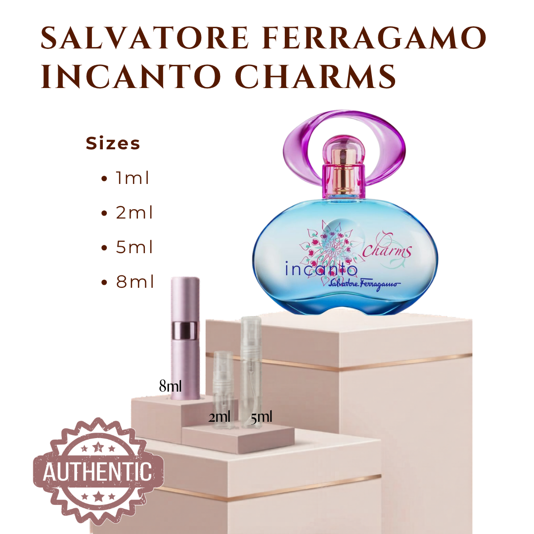 DECANT Salvatore Ferragamo Incanto Charms
